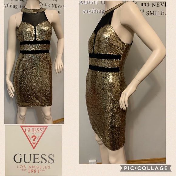 GUESS Sequin Dress❤️ - Picture 4 of 6